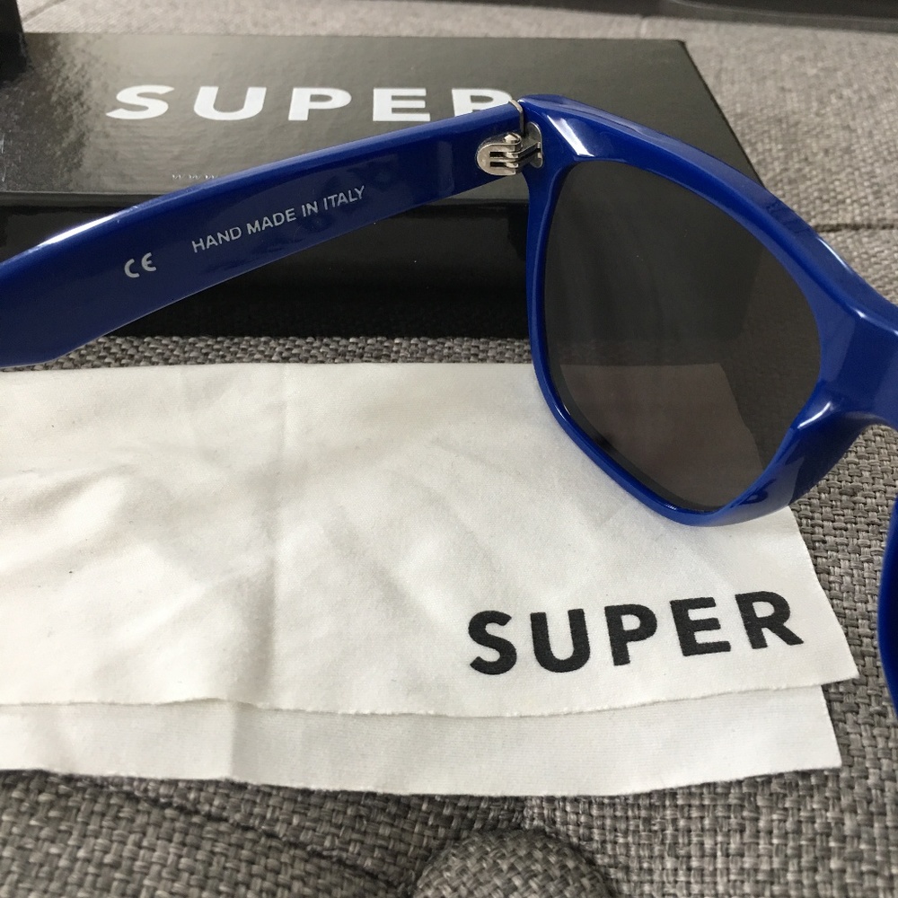 Super Sunglasses Elect Blue Frame - image 5